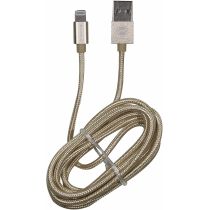 Cabo USB Homologado Apple 1,5m Dourado - Xtrax