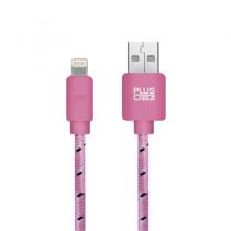 Cabo Para Iphone 5/6 USB- LT1002 PK Micro Usb 1M Rosa - Plus Cable