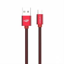 Cabo Usb e Micro Usb 2 M CB200RD Vermelho - C3 Tech