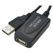 Cabo Extensor USB A-Macho x A-Fêmea 10M c/ Chip - Roxline