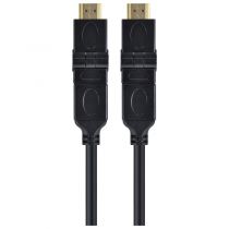 Cabo HDMI 2.0 4K Ultra-HD, 3D, 2M, Ethernet, Conector 360°, H20B360-2 - Vinik