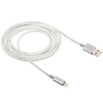 Cabo USB Lightning Nylon Trançado EUAL15NB 1.5M B - Intelbras