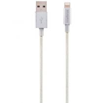 Cabo USB Lightning Nylon Trançado EUAL15NB 1.5M B - Intelbras