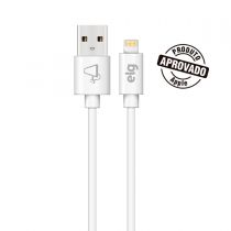 Cabo Lightning 3M 2.4A / 12W Branco C830 - ELG