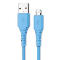 Cabo USB para micro USB 1,2M M512T Azul - Elg