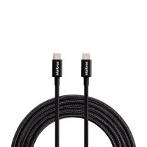 Cabo USB-C 1,5m em Nylon EUCC 15NP Preto - Intelbras