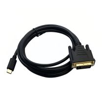 Cabo Conversor USB-C para DVI-D 1.8M 24+1 Pinos - Comtac