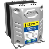 Autotransformador 110 220VAC 2000V Slim Power Prata - RCG