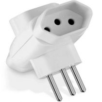 Adaptador em T com 3 Saídas Branco WI217 - Multilaser