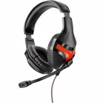 Headset Gamer Warrior Preto/Vermelho P2 PH101 - Multilaser
