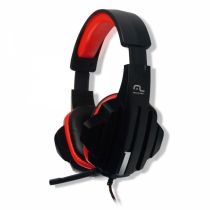 Headset Gamer Preto e Vermelho P2 PH120 - Multilaser