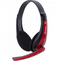 Headset Gamer PC/XBOX 360 SPIDER VENOM SHS-701 Preto/Vermelho - FORTREK
