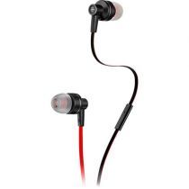 Fone de Ouvido com Microfone Pulse Intra-Auricular Vermelho/Preto - Multilaser