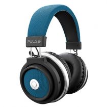 Headphone Bluetooth Pulse Preto e Azul PH232