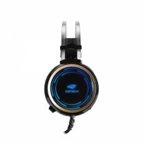 Headset Gamer Black Kite, LED RGB, PH-G310BK, USB - C3Tech 