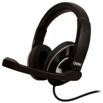 Headset USB Prime Microfone HS201 Preto - Oex