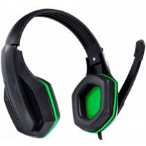 Fone Headset Gamer Ogma com Microfone Preto e Verde - Vinik