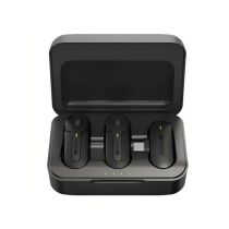 Microfone Lapela S/Fio Conector Usb C IF-209 PRET - Hrebos