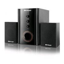 Caixa de Som Wood 2.1 Mod.SP112 15W RMS Bivolt Black Piano - Multilaser