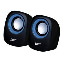 Caixas de Som Oval Speaker Color Mod.4918 Preto - Leadership