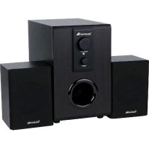 Caixa de Som Multimídia 2.1 MS2102 Bivolt 14W Preto - FORTREK