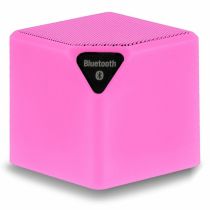 Caixa de Som Cubo Speaker SP307 Rosa  - Multilaser