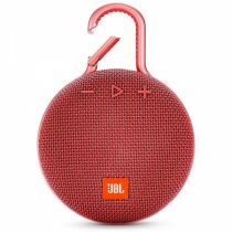 Caixa de Som Portátil Bluetooth 3.3W Clip 3 Vermelho - JBL 