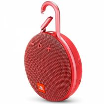 Caixa de Som Portátil Bluetooth 3.3W Clip 3 Vermelho - JBL 