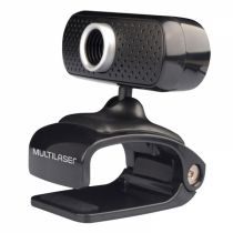 Webcam com Microfone 480P USB WC051 USB - Multilaser