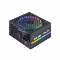 Fonte Gamer Dash 600W Preto com Fan Led RGB - Vinik