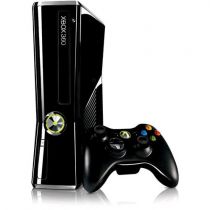 Xbox 360 Slim 250GB Wi-Fi Preto (Microsoft Oficial) RKH-00045 - Microsoft