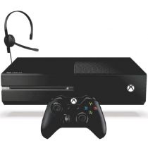 Console XBOX ONE 500GB Sem Kinect + Headset com Fio + Controle Wireless + Cabo H