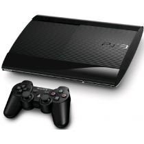 Console PlayStation 3 Slim 500GB + Controle Dual Shock 3 Preto Sem Fio - Naciona