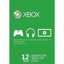 Xbox Live 12 Meses - Microsoft