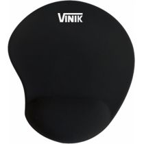 Mouse Pad Com Apoio Em Gel e Base Preto MPG-01P - Vinik