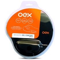 Mouse Pad com Apoio em Gel Confort MP200 Preto - Oex