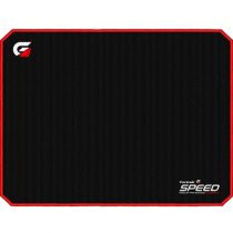 Mouse Pad Speed 320x240mm Preto com Borda Vermelha- Fortrek