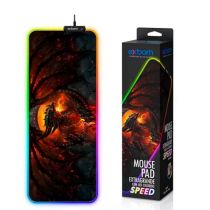 Mousepad Gamer Dragão LED RGB - Exbom