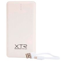 Carregador Portátil 10.000 mAh Branco - Xtrax  