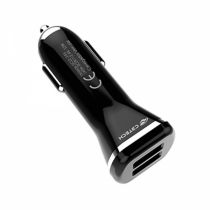 Carregador Veicular 02 Portas USB c/ Cabo Lightning  UCV-L240BK - C3Tech