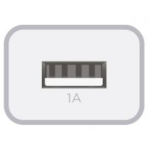 Carregador USB 1 Saída 1A Branco Bivolt WC1A - ELG