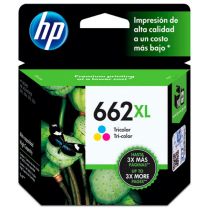 Cartucho De Tinta 662XL Colorido Original CZ106AB 8ml - HP 