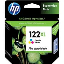 Cartucho de Tinta CH564HB 122XL Tricolor 7,5 ml - HP 