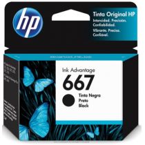 Cartucho de Tinta 667 Preto 2ml Original 3YM79AL - HP