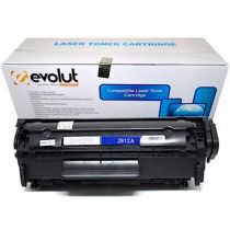 Toner Compatível HP 2612A 2K Preto - Evolut