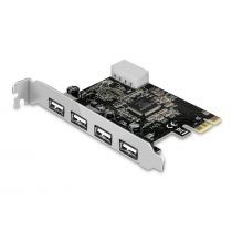 Placa PCI-e USB 2.0 - 4 portas Modelo 9295 - Comtac