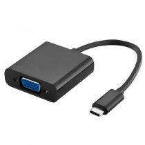 Conversor USB C Macho e VGA Fêmea WI372 - Multilaser