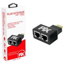 Plug Extensor CAT5E/CAT6 20m - Pix