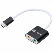 Adaptador Fone de Ouvido P2 3.5mm para USB C - Vinik