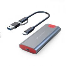 Case para SSD Externo M.2 NVMe e SATA OTG CH-M500SI - C3Tech